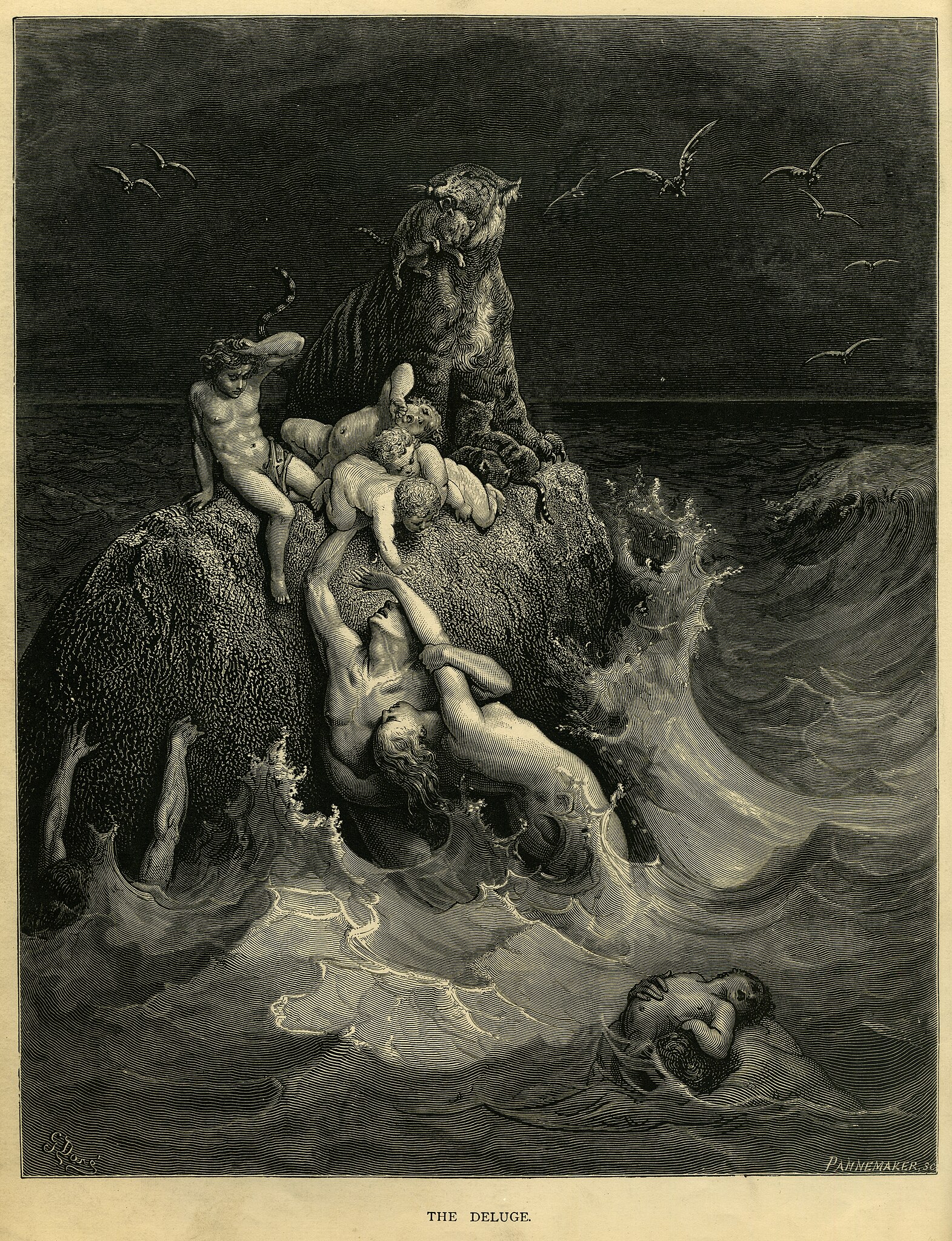 The Deluge by Gustave Doré (1866)